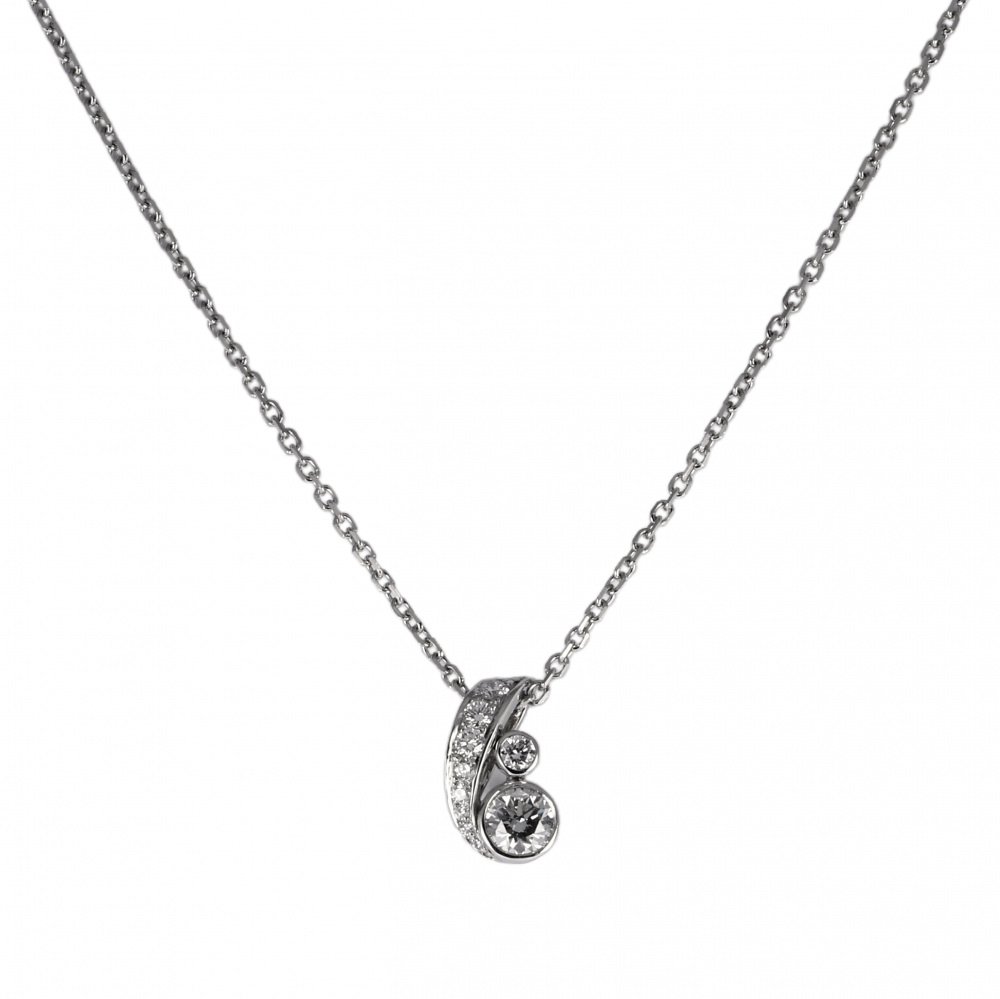 Cartier PT950 Necklace Platinum Diamond