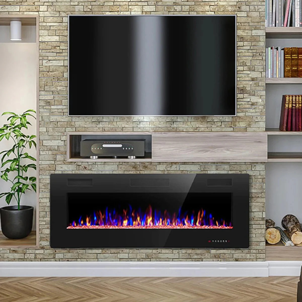 Electric Fireplace Recessed and Wall Mounted,830C3,836C3,842C3,850C3,860C3,868C3