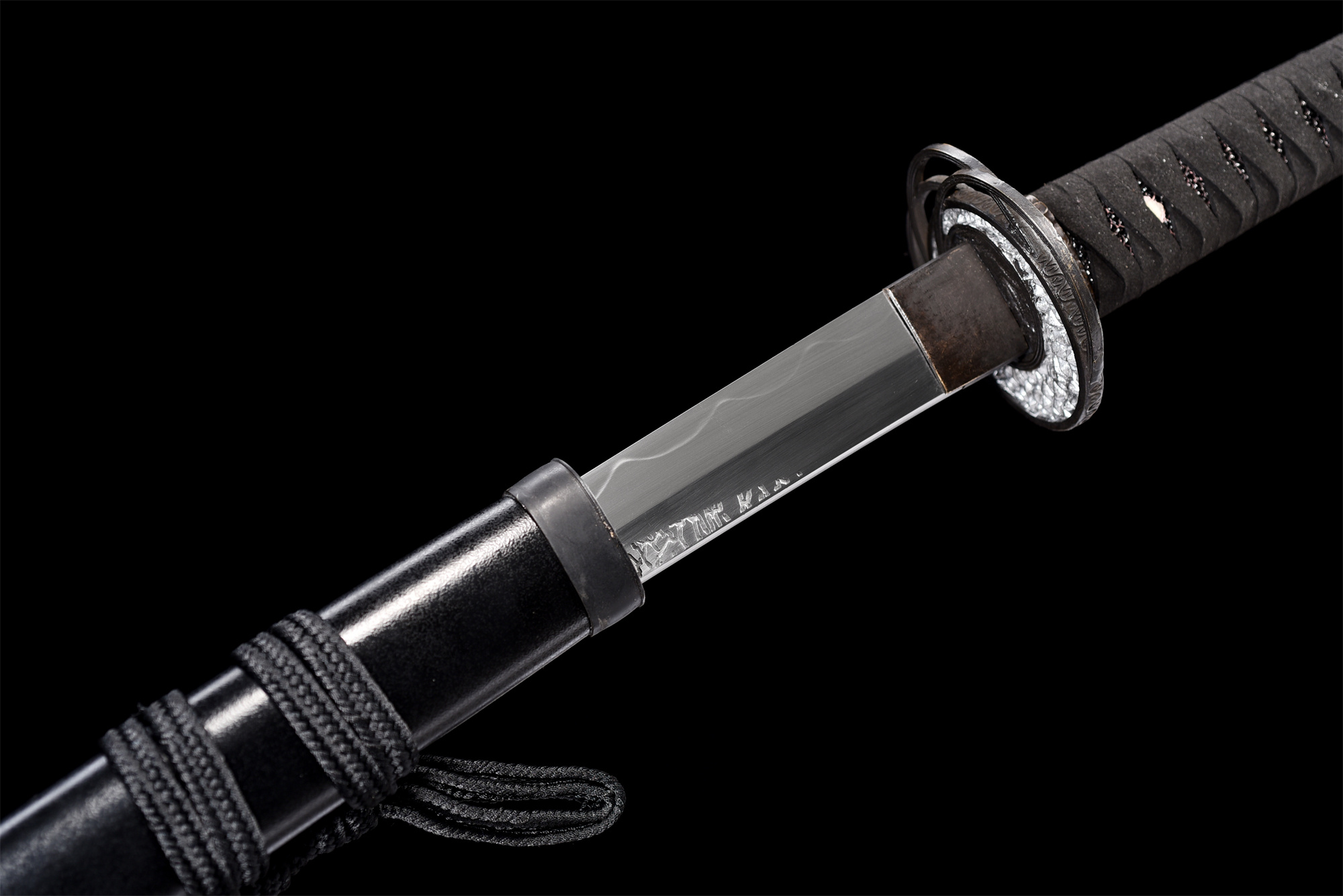 Elden Ring Moonveil – T10 Clay Tempered Katana, Full Tang