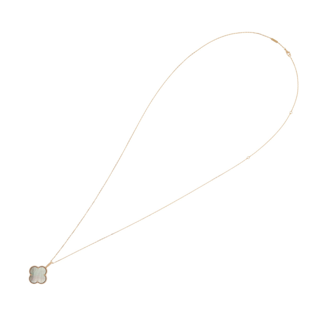 Van Cleef & Arpels Magic Alhambra Necklace 18K Rose Gold Mother of Pearl VCARP6I200