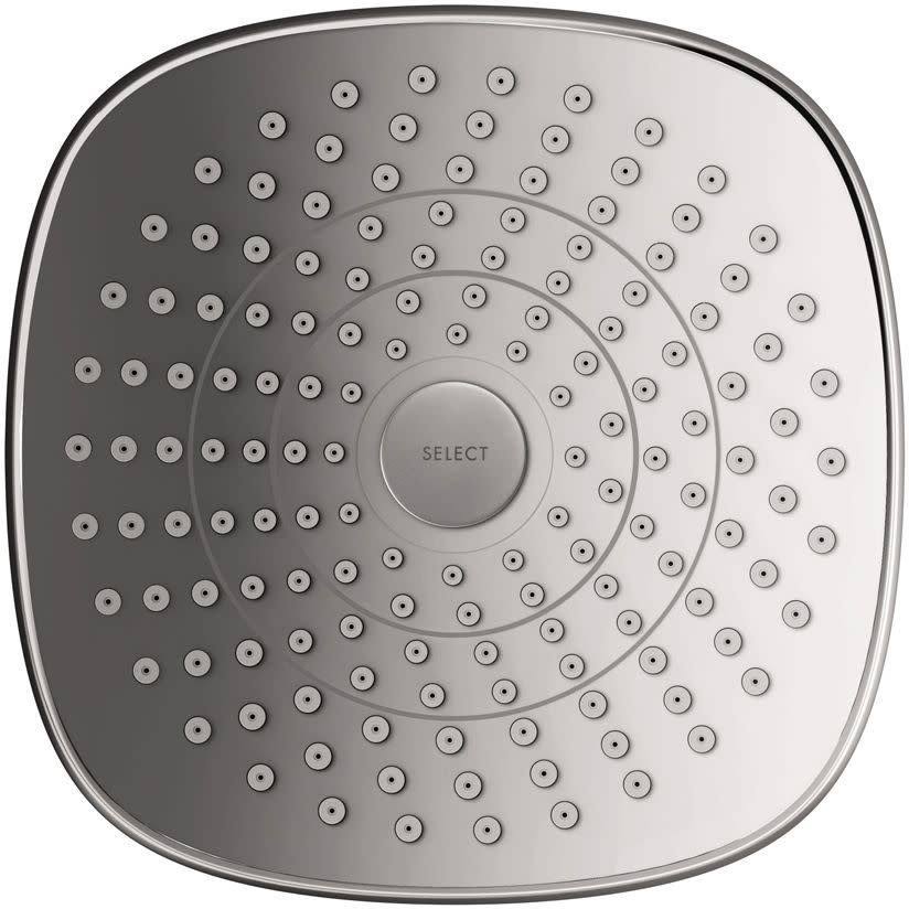 Hansgrohe 04387000 Croma Select E 180 2-Jet Showerhead, 1.8 GPM Chrome