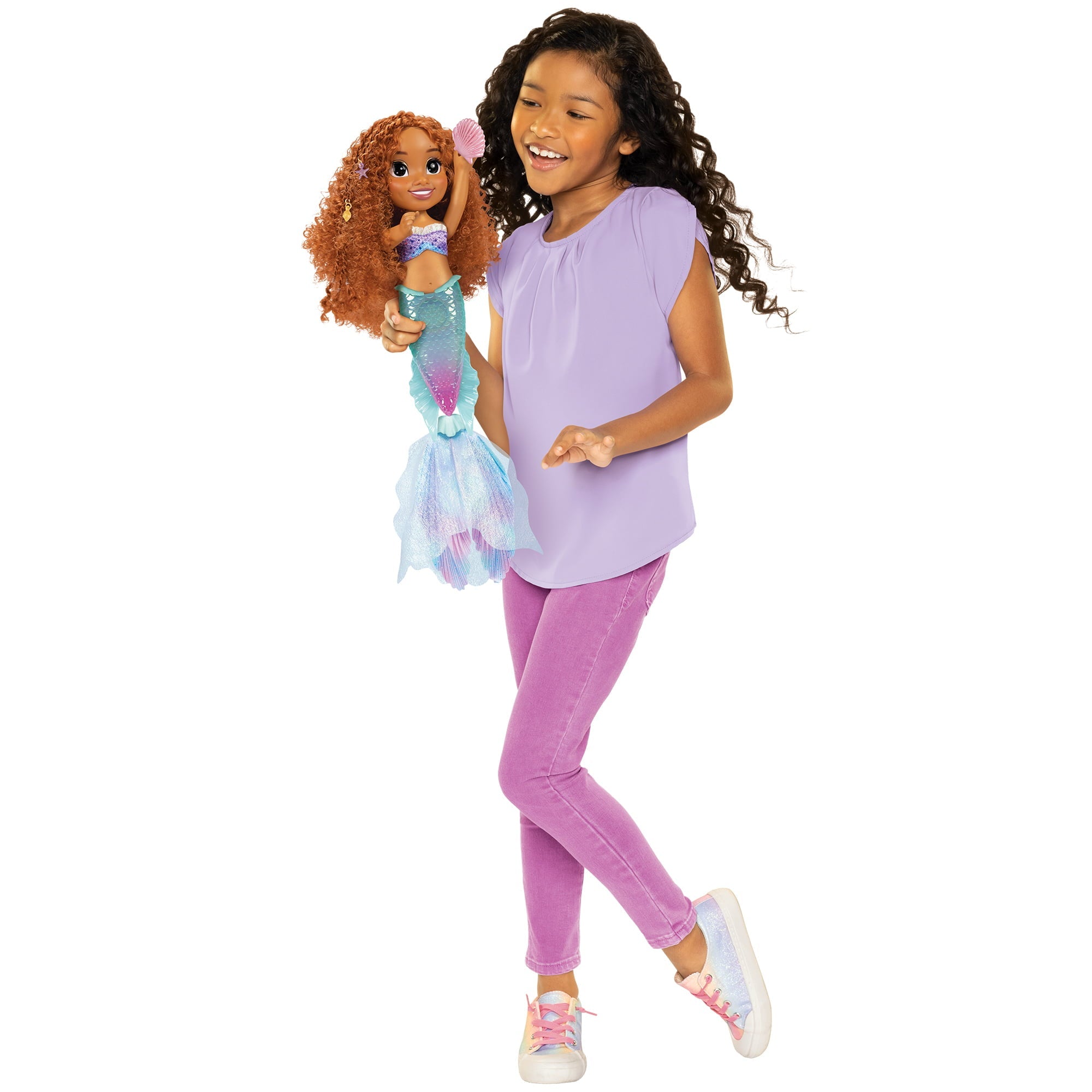 Little Mermaid Under the Sea Exploring Ariel Toddler Doll with Music Inspired by the Movie