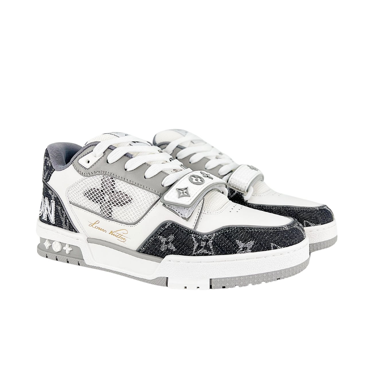 Louis Vuitton Lv Trainer Sneakers Grey 1Adf0U