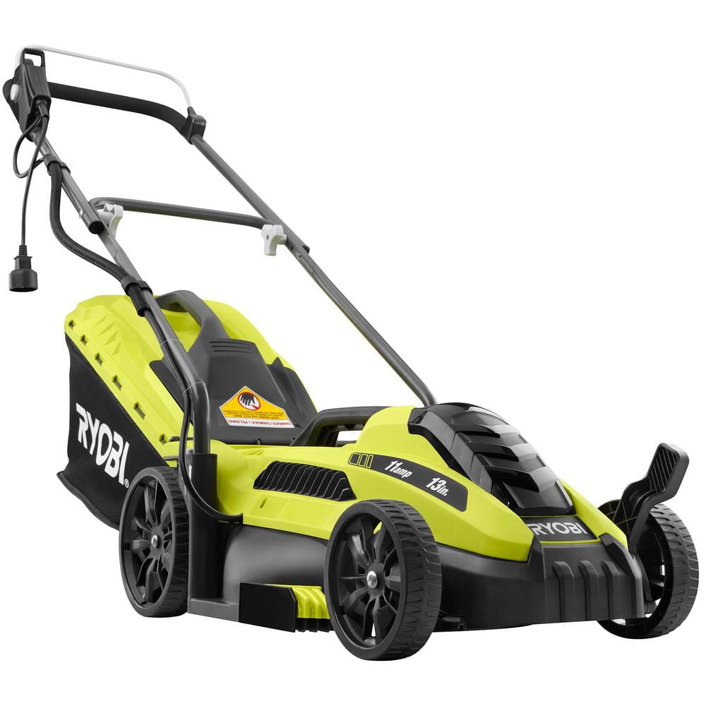 13 in. 11 Amp Corded Electric Walk Behind Push Mower RYAC130-S