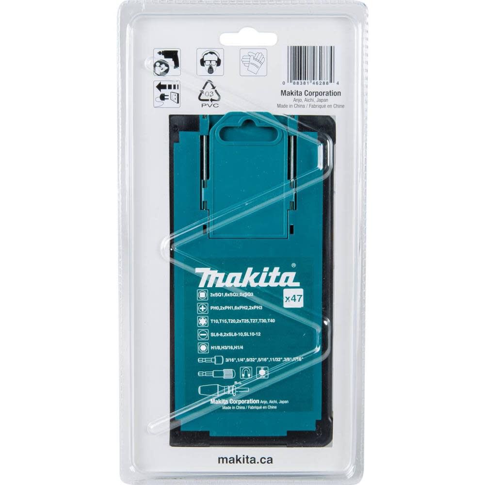 Makita 47 Pc. Ratchet and Bit Set B-50289