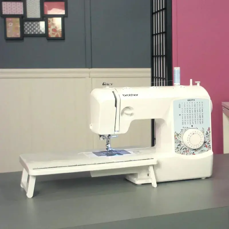 XR3774 Sewing and Quilting Machine – 37 Stitch Options + 8 Specialty Presser Feet