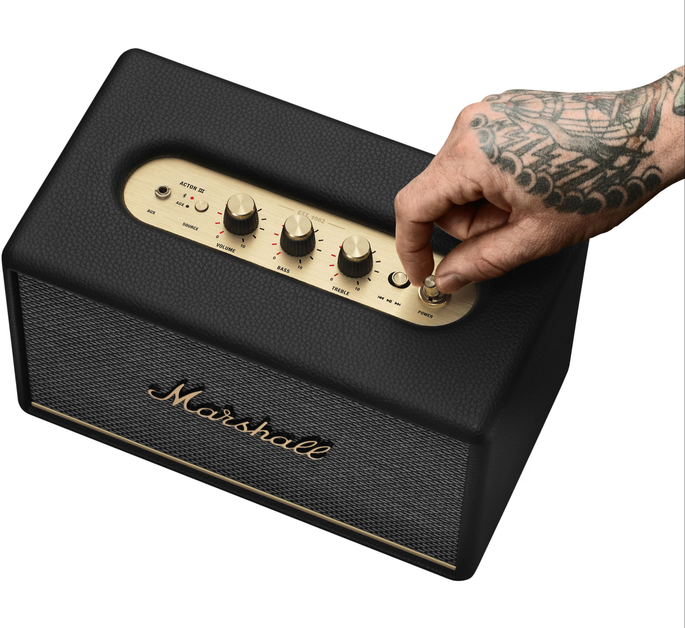 Marshall - Acton III Bluetooth Speaker - Black
