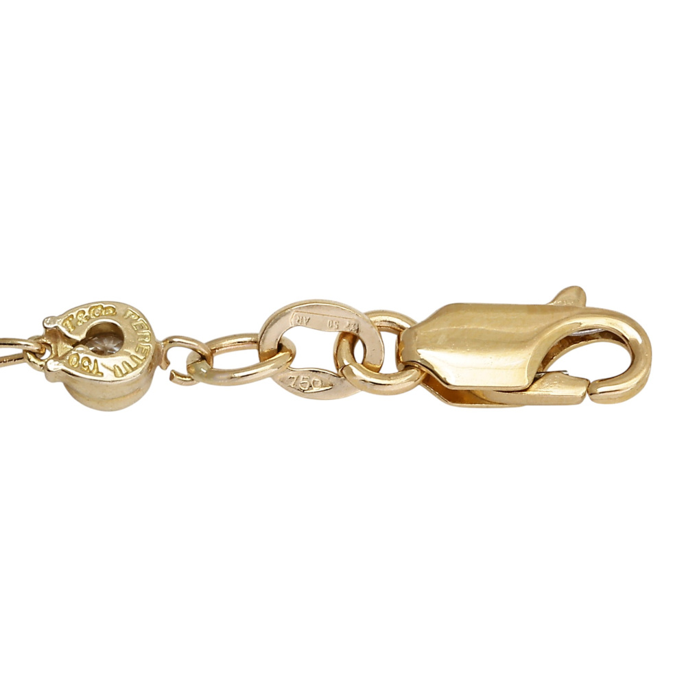 Tiffany & Co. By the Yard Bracelet 18K Yellow Gold Diamond