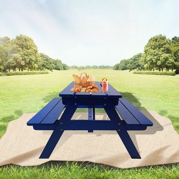 Children's Dining Tables MultiFunction Wooden Portable Patio Dining Table,Indoor and outdoor universal