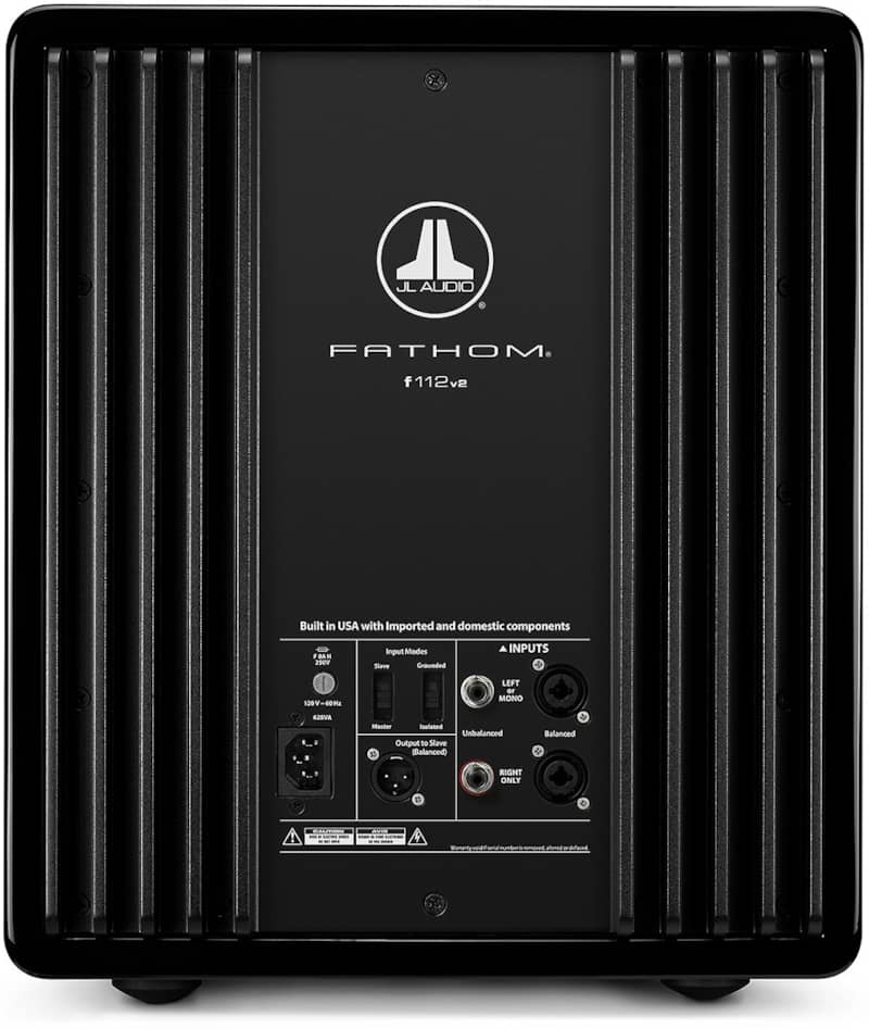 JL Audio 12 Fathom Black Gloss Powered Subwoofer