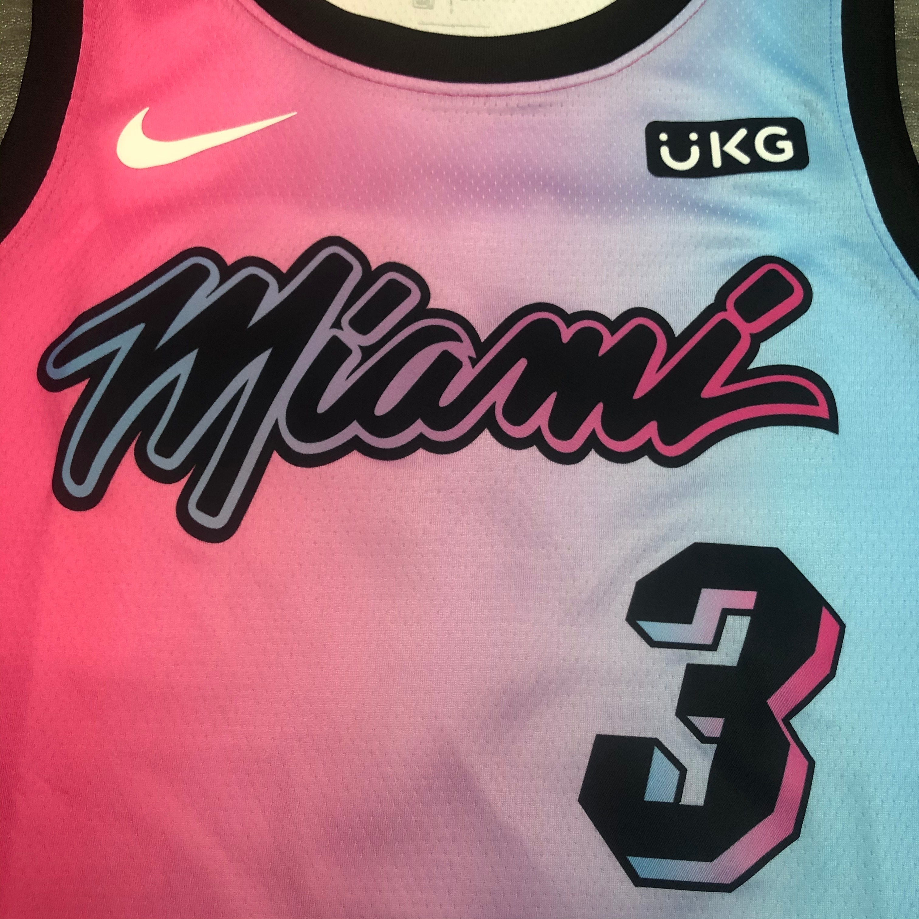 21 Season Miami Heat City Edition  No.3