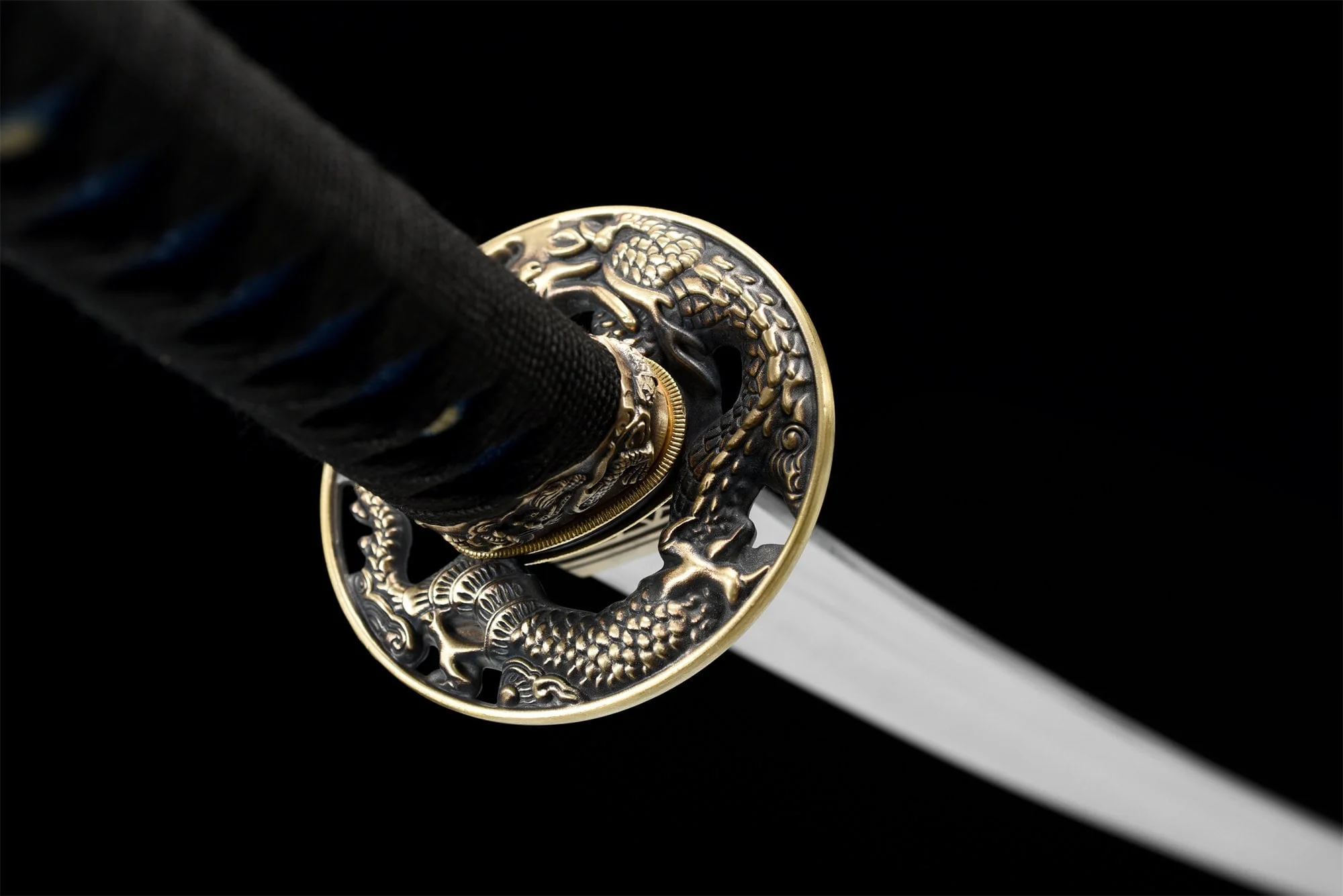 Dragon Katana – T10 Clay Tempered, Full Tang
