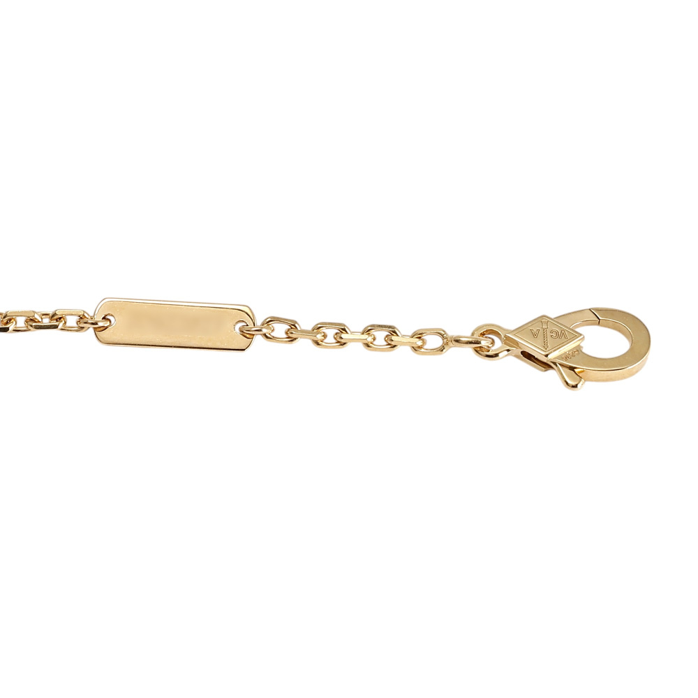 Van Cleef & Arpels Zodiac Medal Pischium (pisces) Necklace 18K Yellow Gold