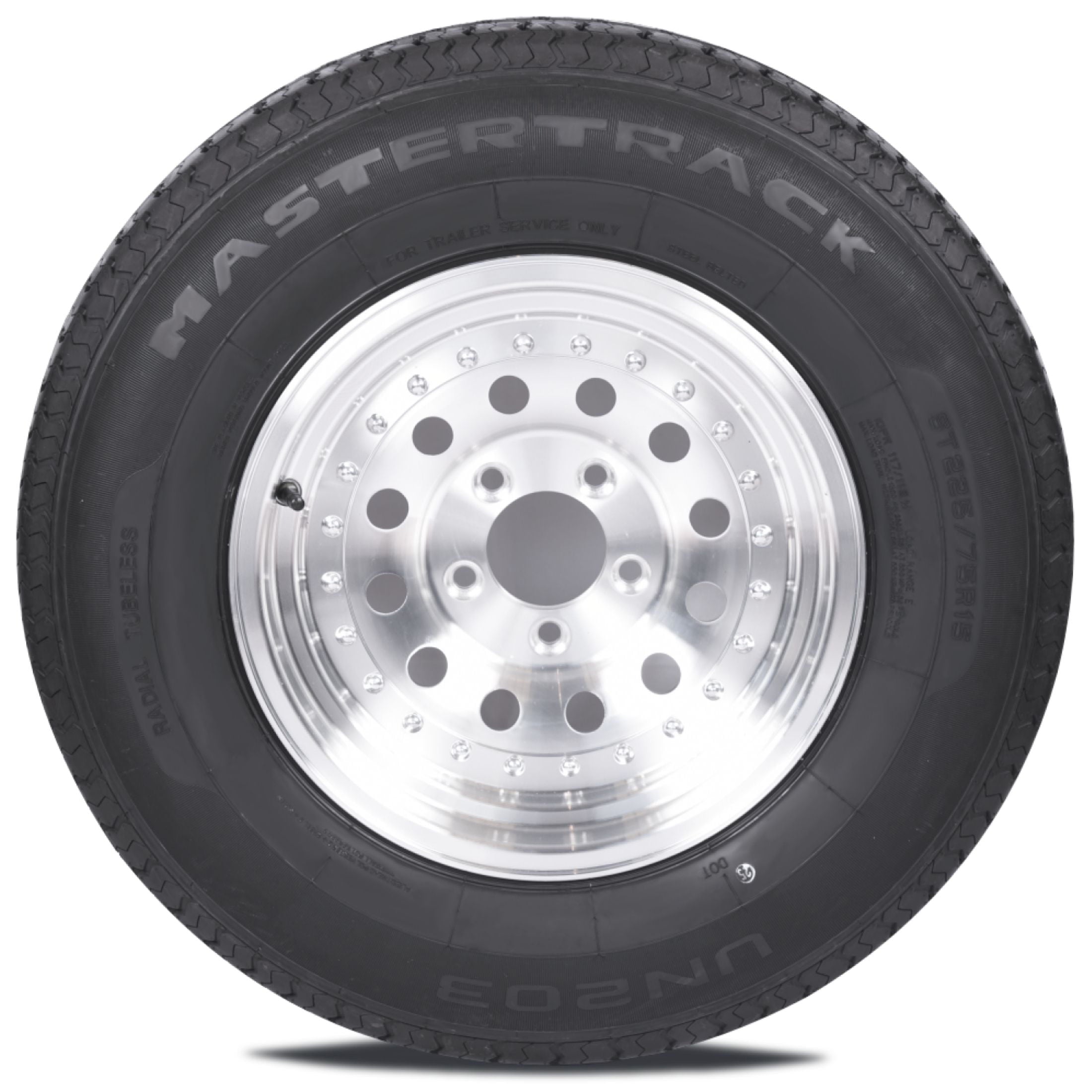 Mastertrack UN203 ST215/75R14 6 Ply 102M Load Range C Radial Trailer Tire – ST 215/75/14 215/75R14 (Tire Only)