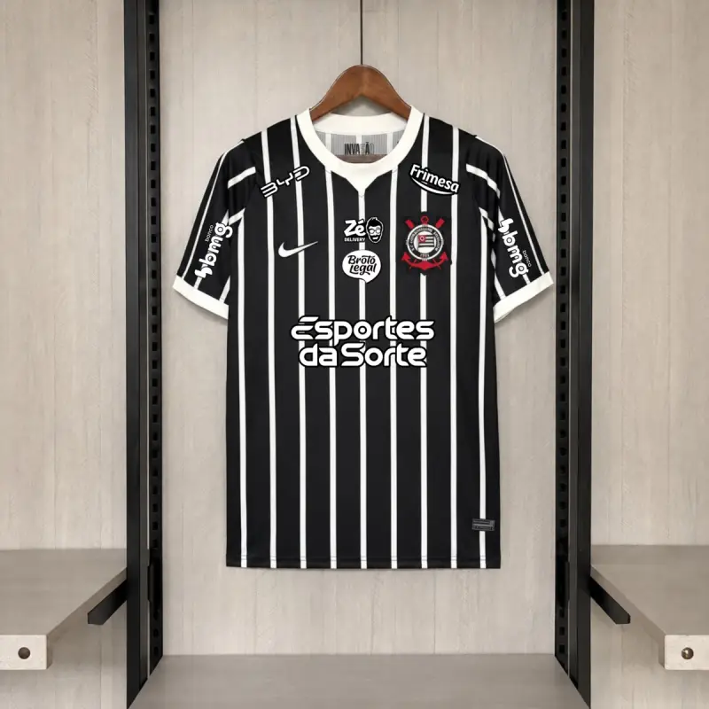 All Sponsors Corinthians 2026/27 Away Jersey S-4XL Fan Version