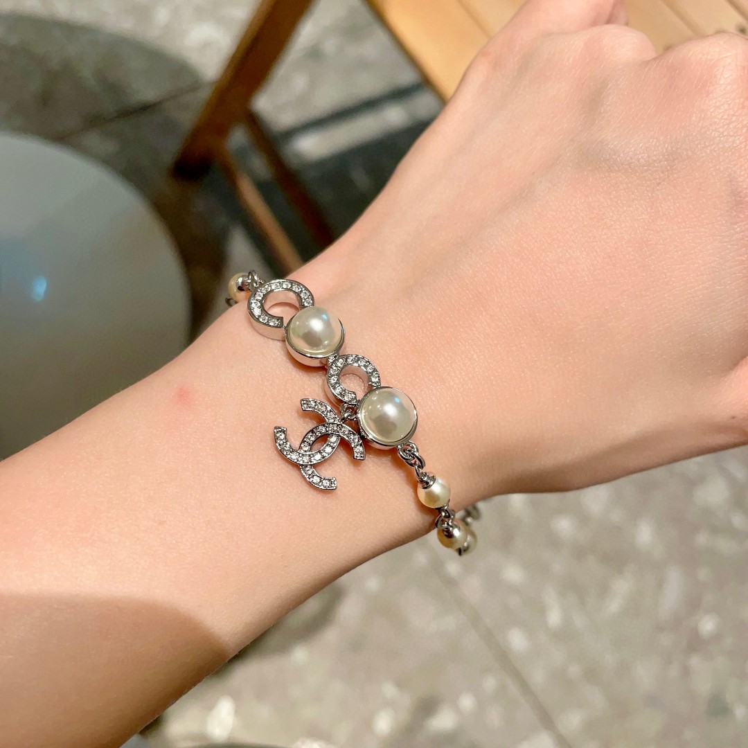 Chanel Pearl Coco Bracelet - cnluxepick