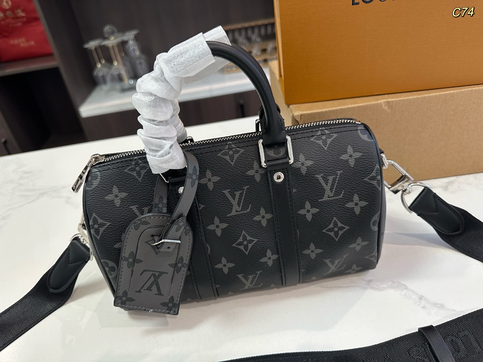 LV X Nigo Keepall 25 Pillow Bag - cnluxepick