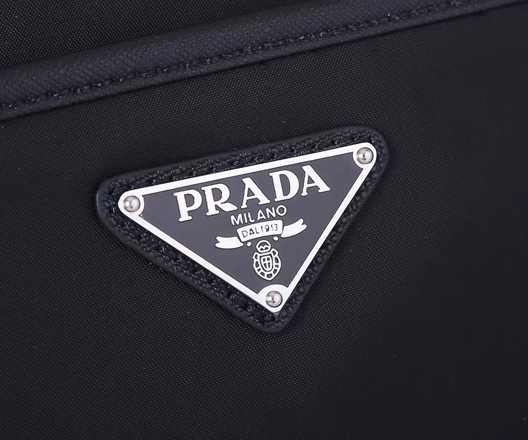 Prada Re-Nylon Shoulder Bag Black