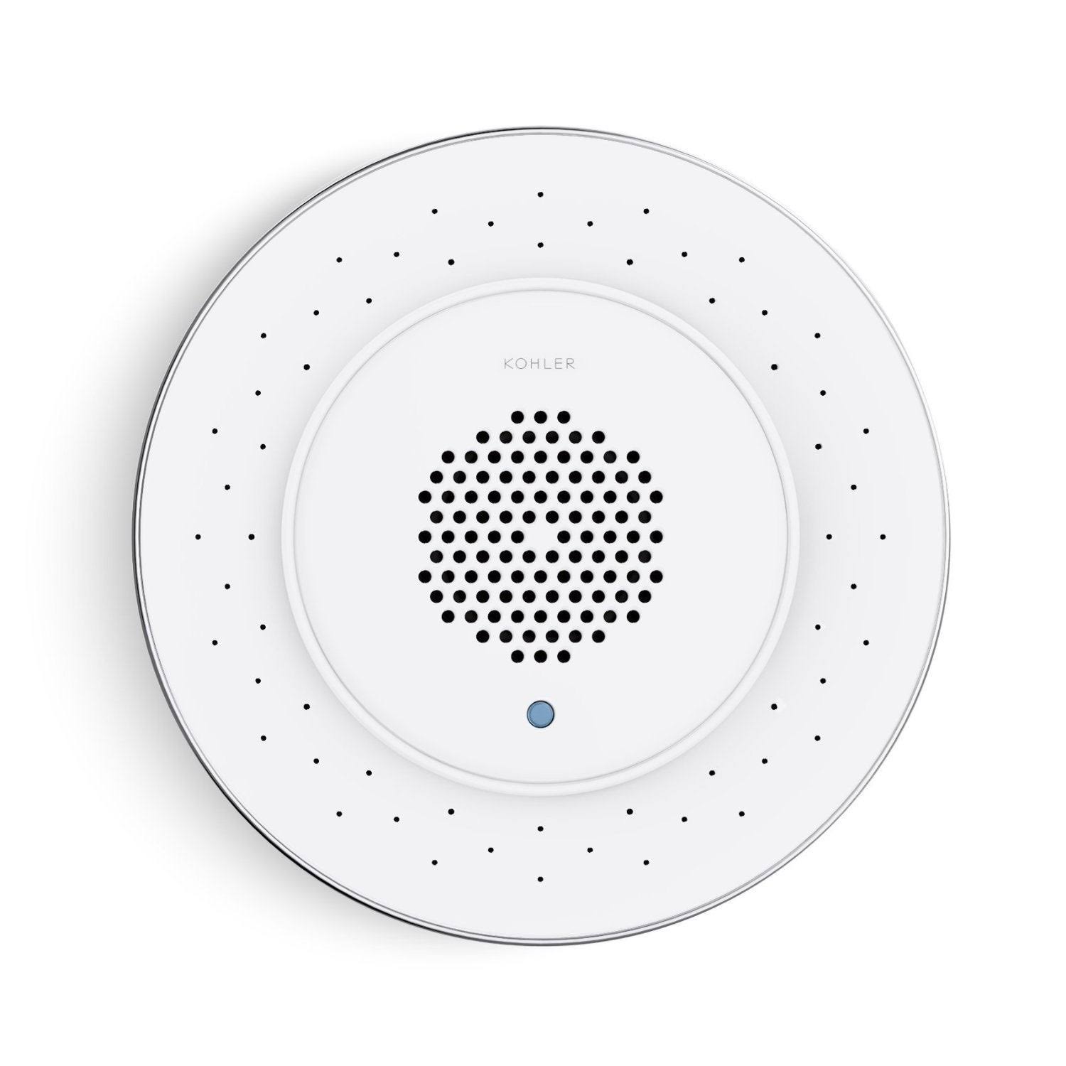 KOHLER K-9245-CP Moxie 2.5 GPM Single-Function Showerhead with Wireless Speaker - Polished Chrome