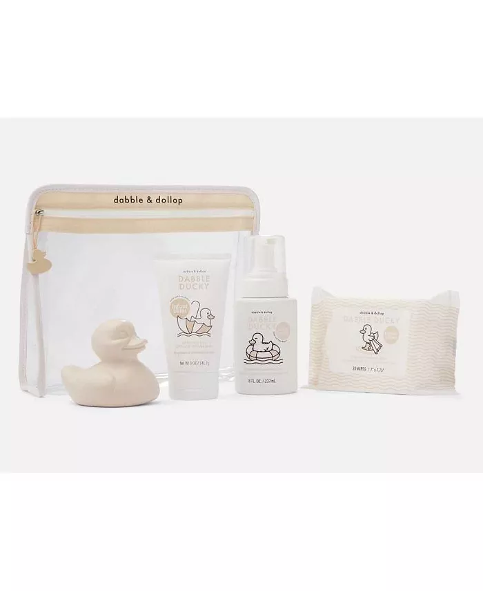 Dabble and Dollop Dabble Ducky Essentials - Wash, Lotion, Wipes and Ducky