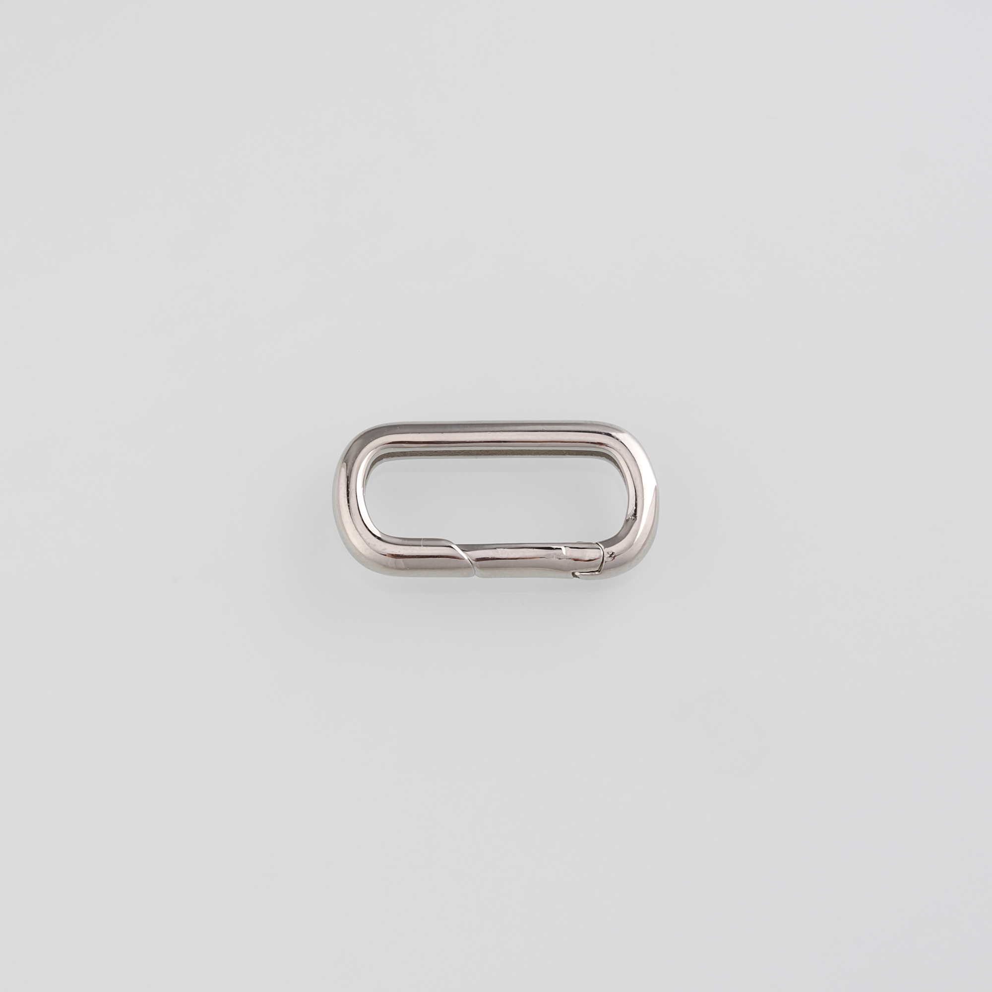 18K Gold Filled Oval Carabiner Clasp,Dainty Snap Buckle Bracelet Necklace for DIY Jewelry Finding Necklace Bracelet