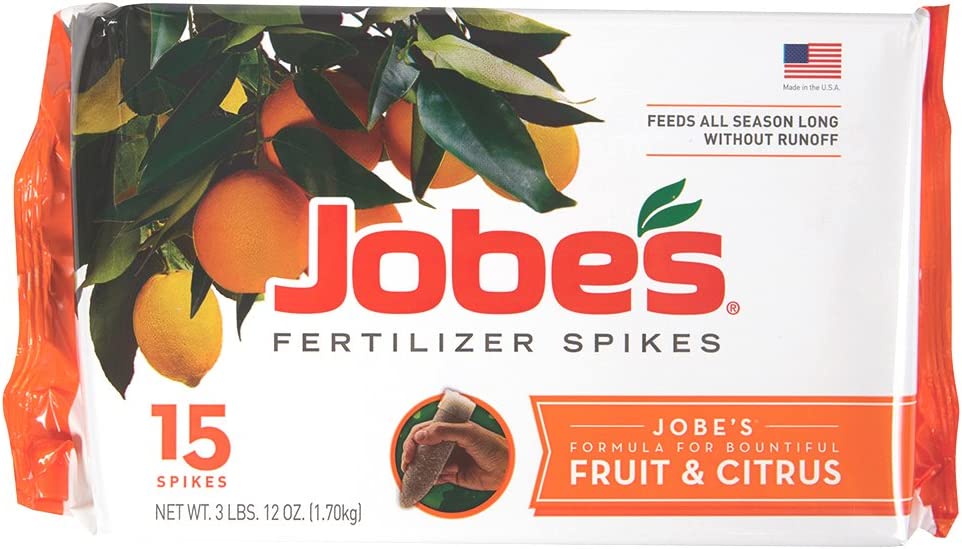 Jobe’s 02610 Fertilizer Spikes Tree and Shrub, 160 Count, Brown