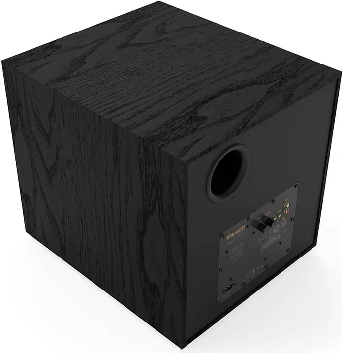 Reference R-121SW 12-Inch Subwoofer – Front-Firing, Spun-Copper Polymer Woofer, All-Digital Amplifier, Premium Black Finish