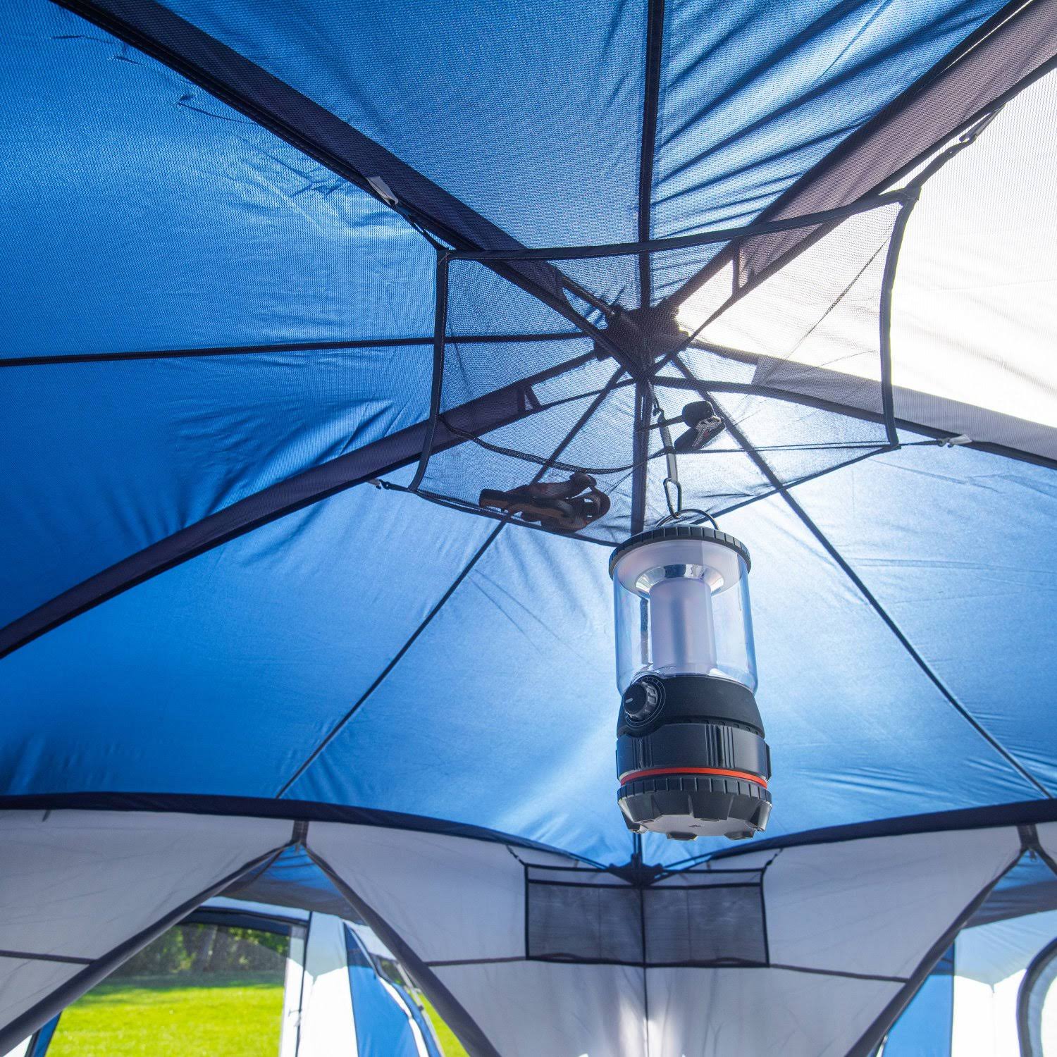 Ozark Trail Hazel Creek 20-Person Star Tent with Screen Room