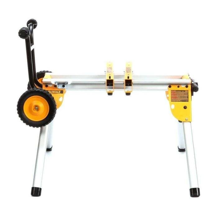 dewalt-33 lbs. Heavy Duty Rolling Table Saw Stand with Quick-Connect Stand Brackets with 200lbs. Capacity