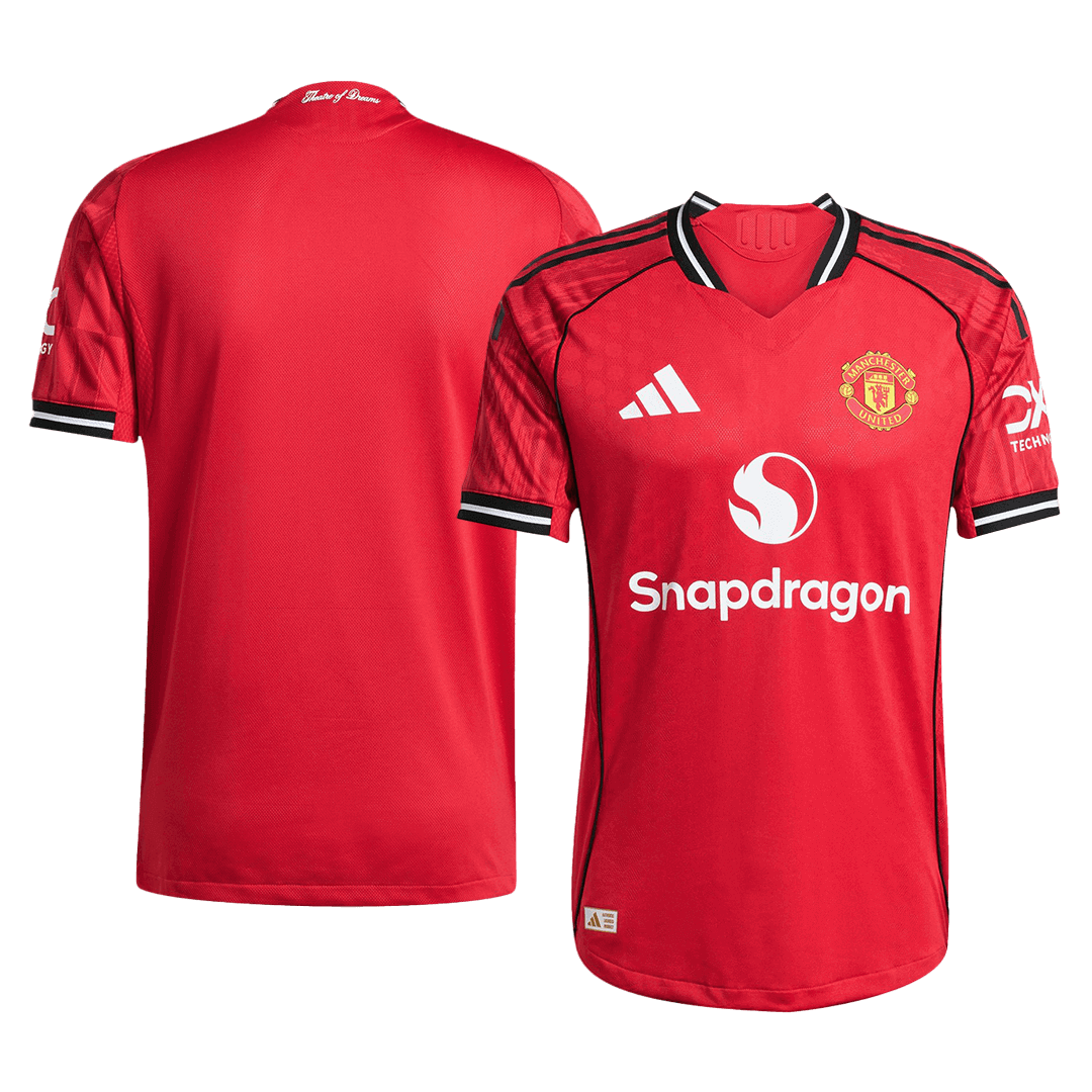 Manchester United Home Player Version Jersey 2025/26