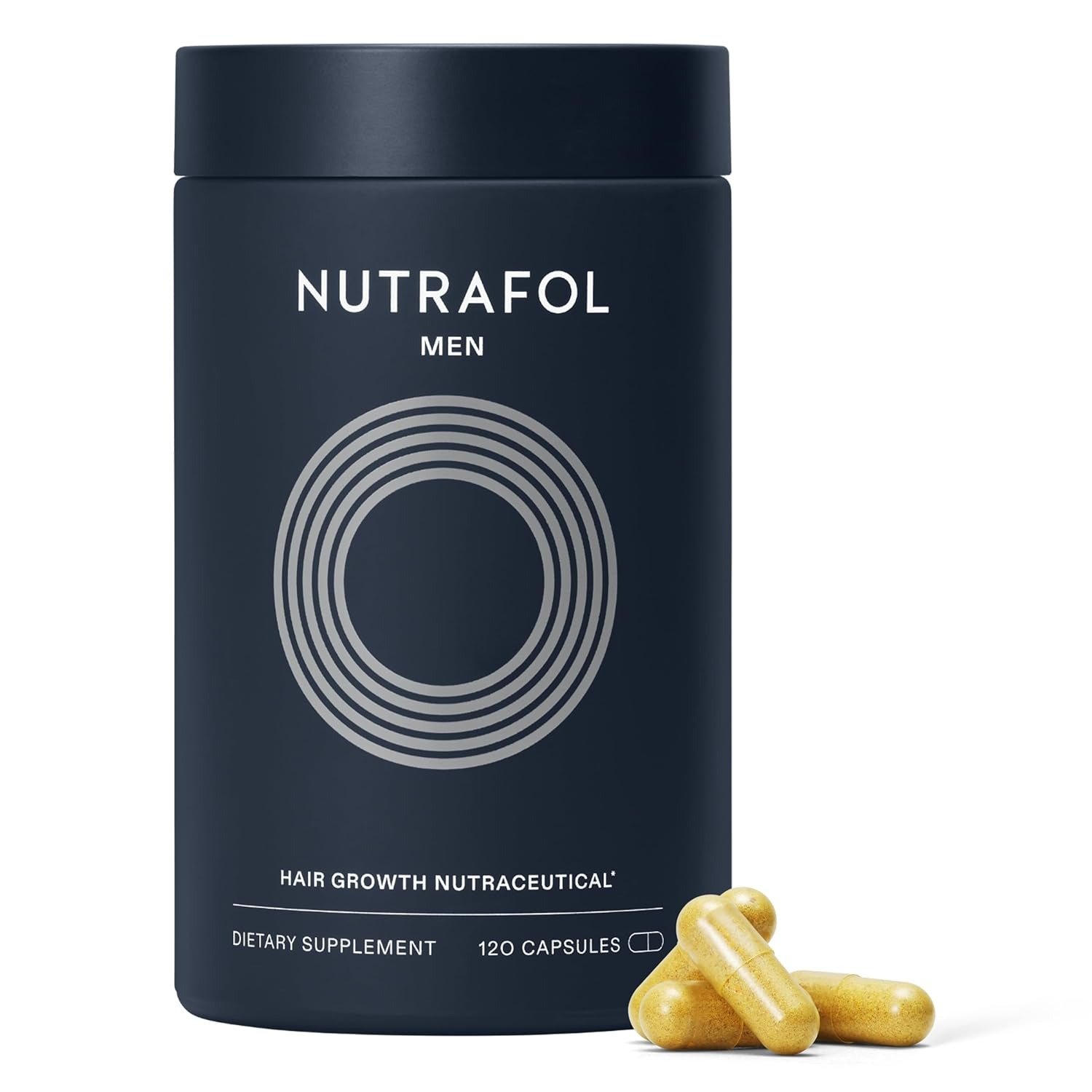 Men’s Hair Growth Supplements, Clinically Tested for Visibly Thicker Hair and Scalp Coverage, Dermatologist Recommended – 1 Month Supply
