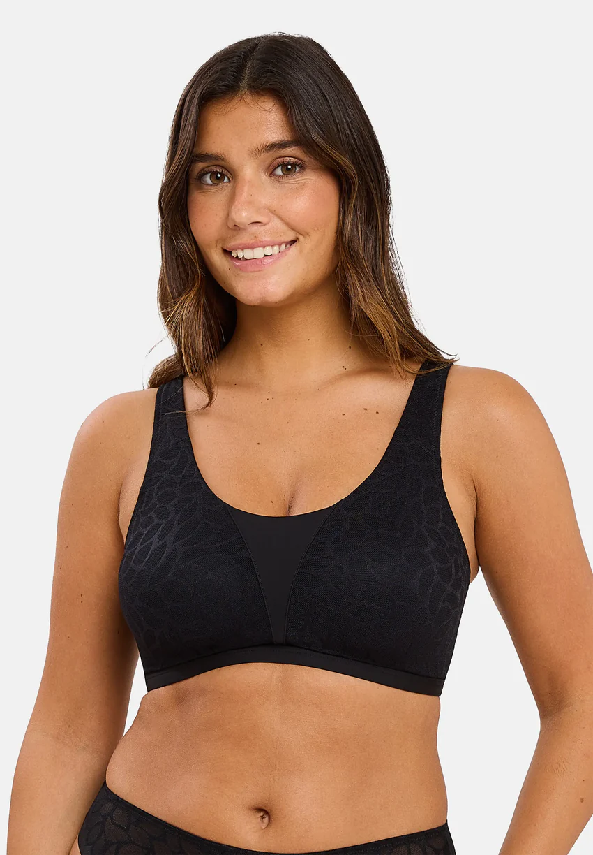 Brassière sans armatures Perfect Curves Noir