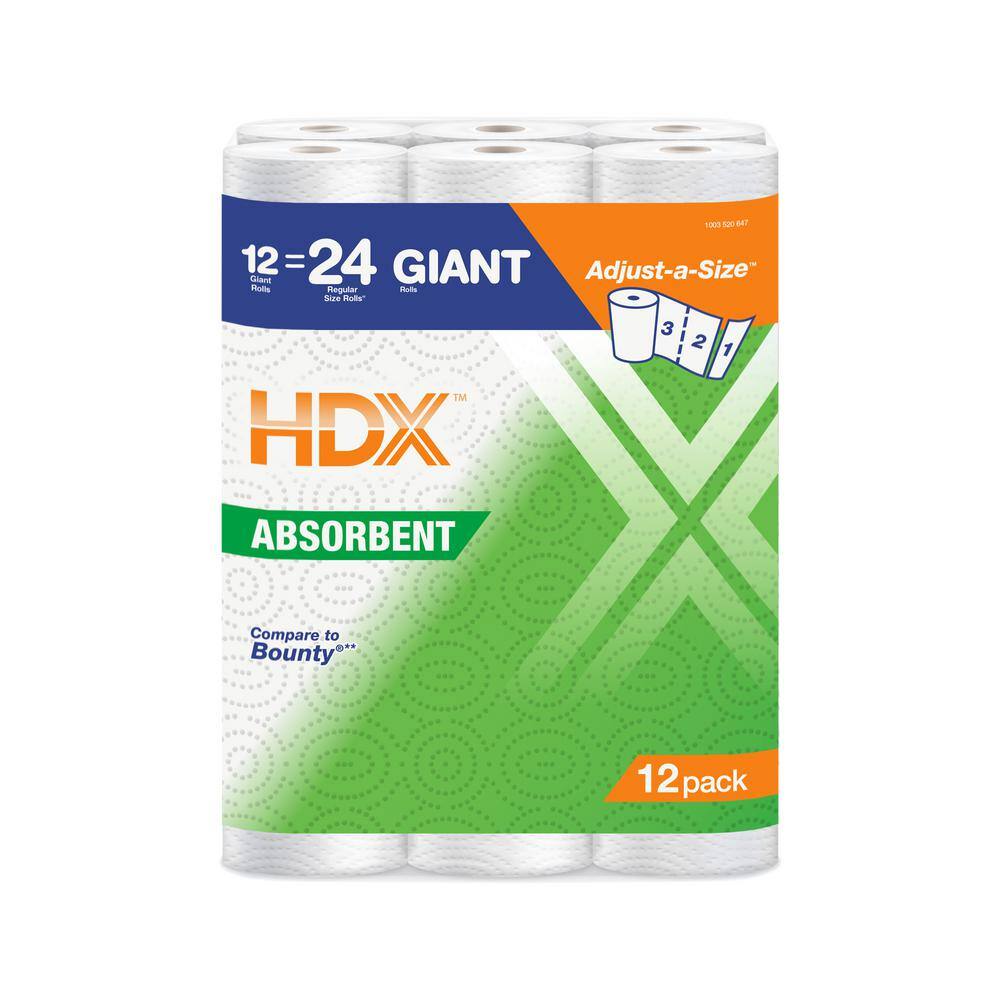 HDX Paper Towels (24-Roll) 22015