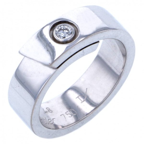 Cartier Ambersary Ring K18WG White Gold Diamond