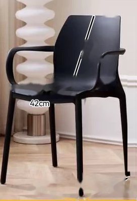 Nordic Corner Chair Plastic Chair Coffee Chair Dining Chair Study Chair kerusi Cafe kerusi kedai maka Kitchen Chair