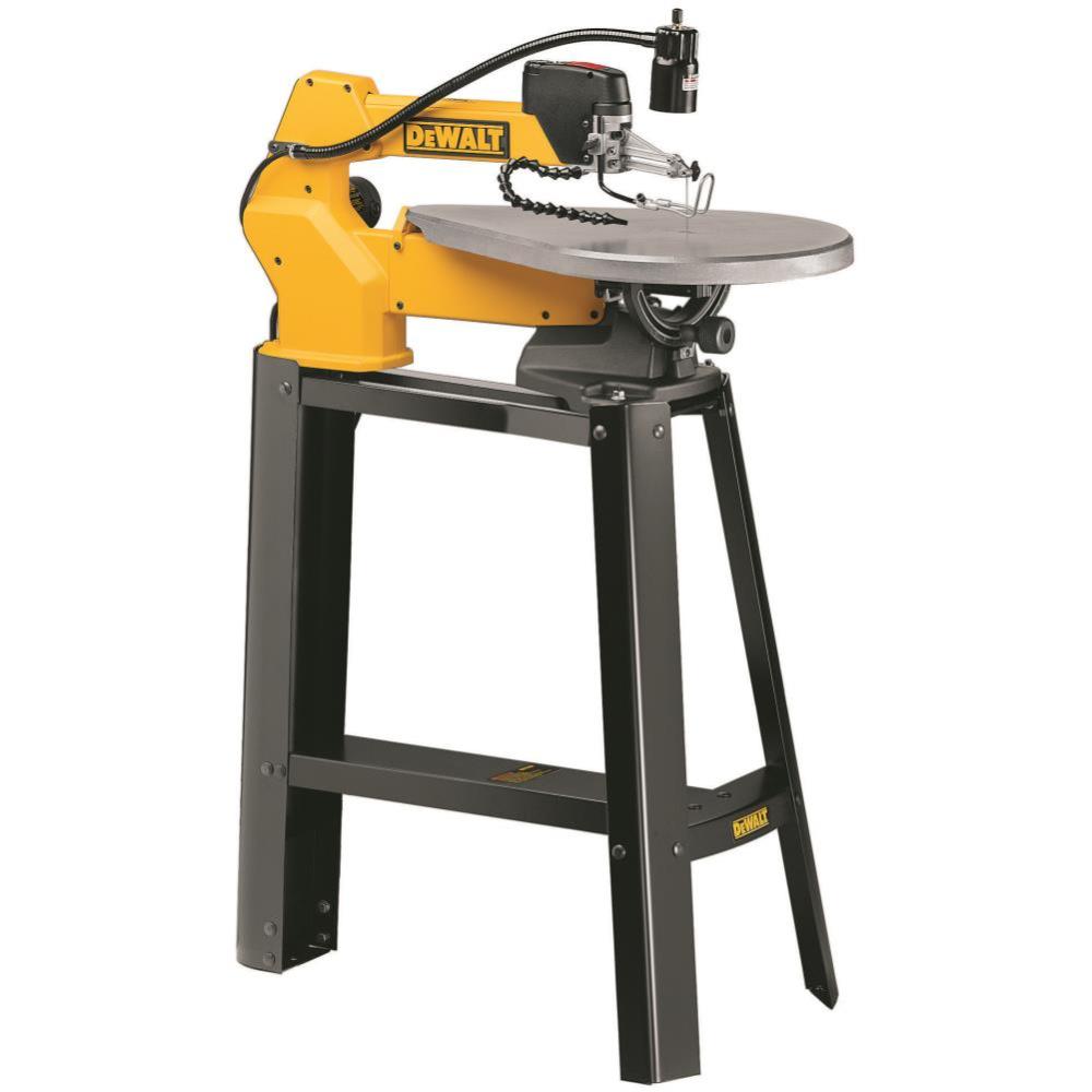DEWALT HEAVY-DUTY 20 VARIABLE-SPEED SCROLL SAW (DW788);
