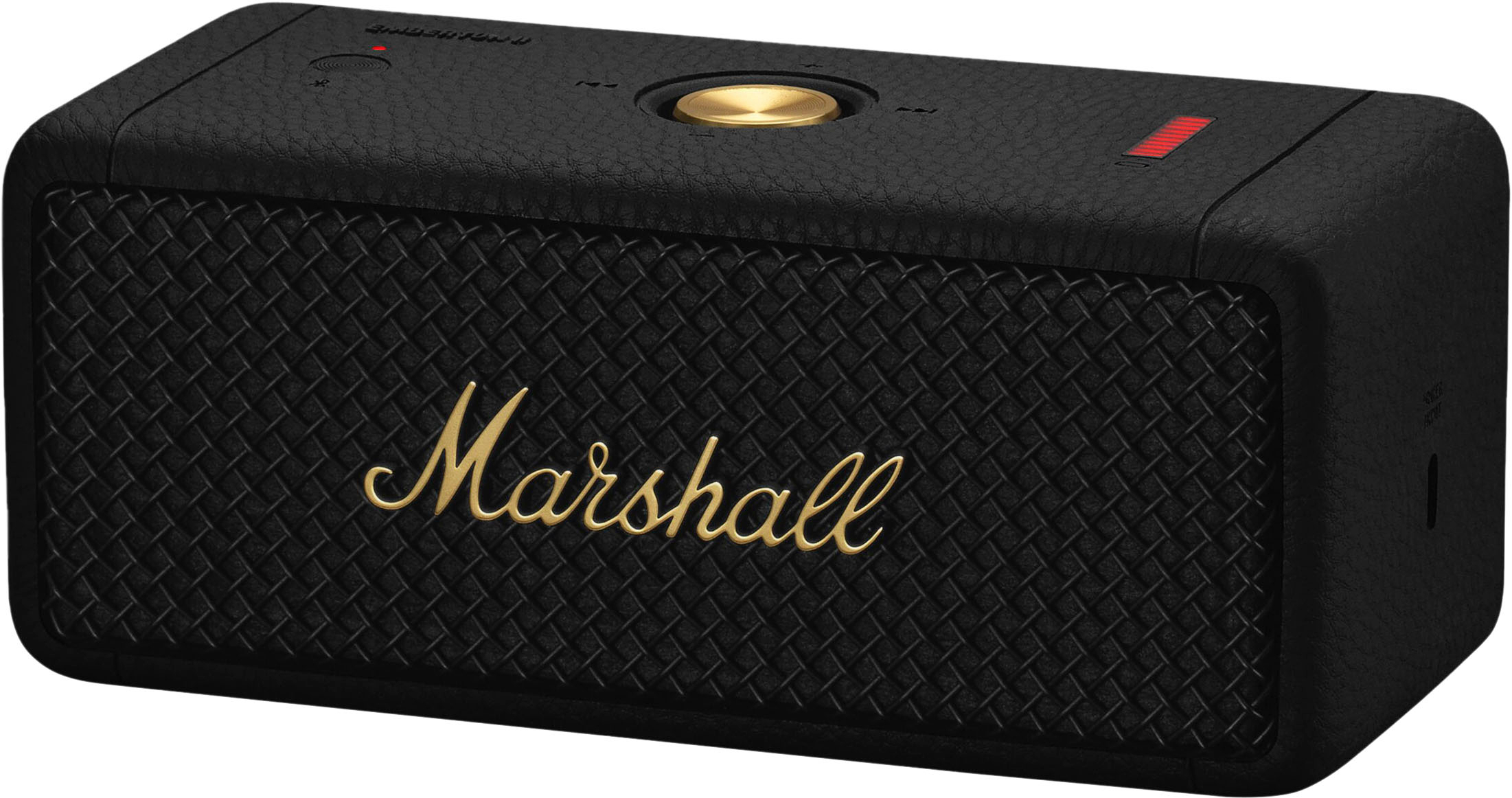 Marshall - Emberton II Portable Bluetooth Speaker - Black/Brass