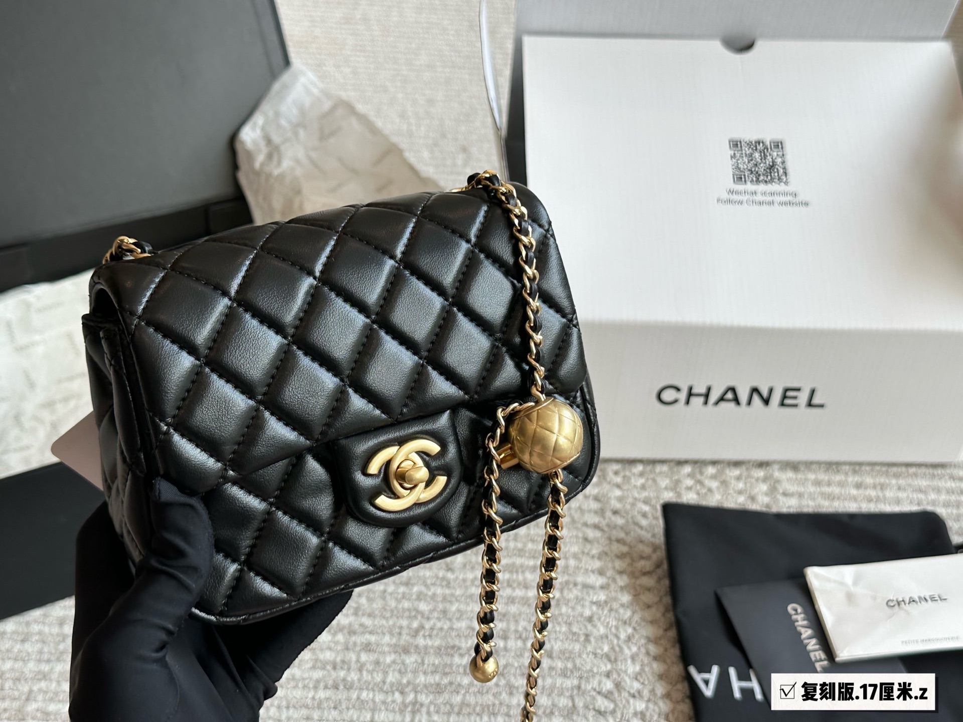 Chanel Golden Ball Fatso Chain Bag - cnluxepick