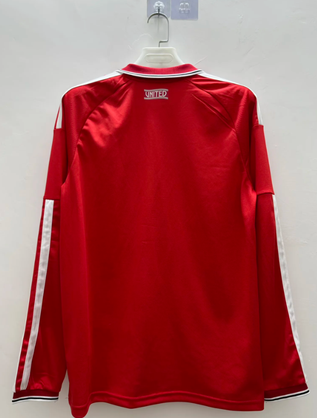 Manchester United Man Home Long Sleeve Jersey 26/27