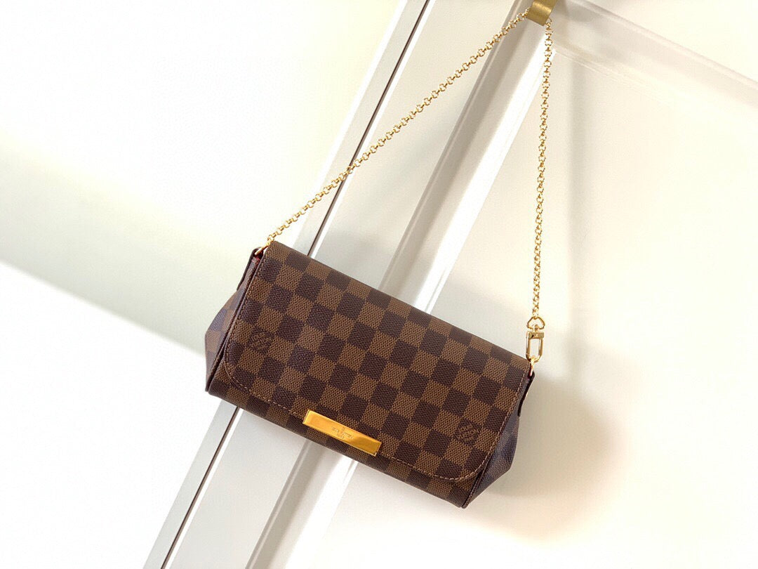 Louis Vuitton F Licie Pochette Damier Azur 21Cm