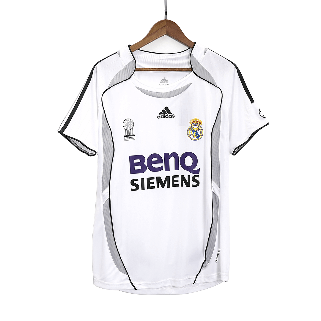 Retro Soccer Jersey SERGIO RAMOS #4 Real Madrid Home 2006/07