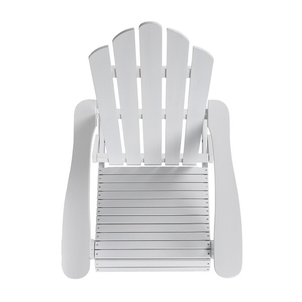 Hollywood Foldable Acacia Adirondack Chair by Christopher Knight Home