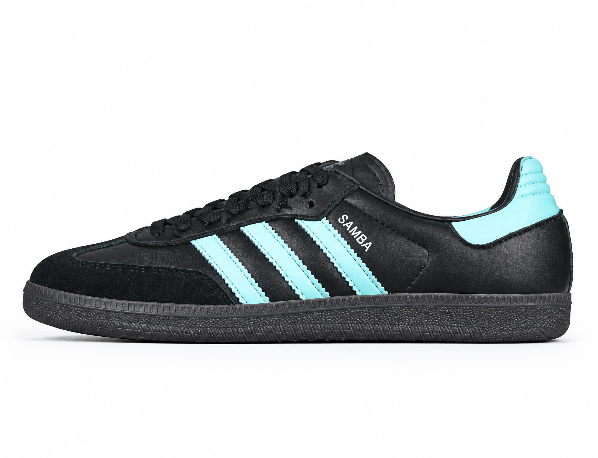 Adidas Samba Og Core Black/Clear Mint/Gum JR7109