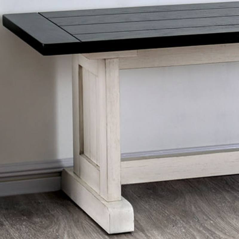 Bench Nekoma Espresso White