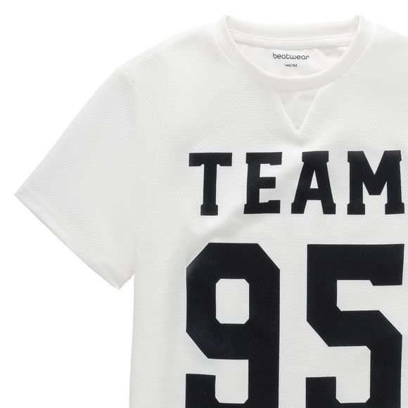Beatwear Jungen Sport-T-Shirt im Trikot-Style