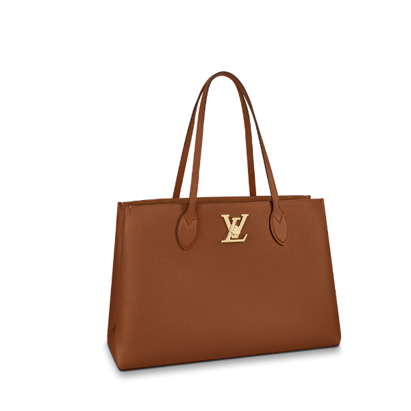 Louis Vuitton Lockme Shopper Brown 42Cm M58927