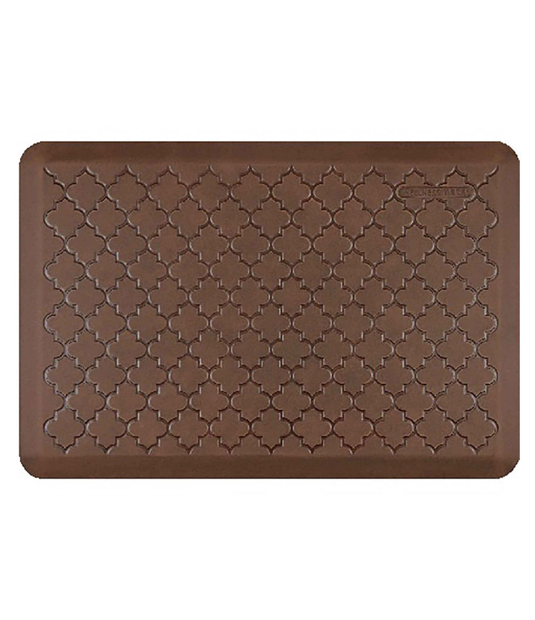 WellnessMats Antique Trellis Anti Fatigue Mat - Antique Light, 3&x2&