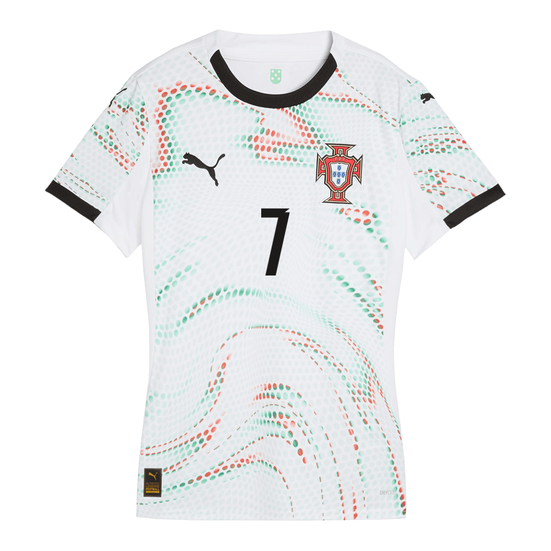 RONALDO #7 Women's Portugal Away Jersey 2025