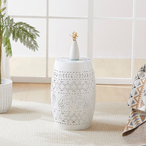 Pretty Mosaic Style Vibrant Accent Table