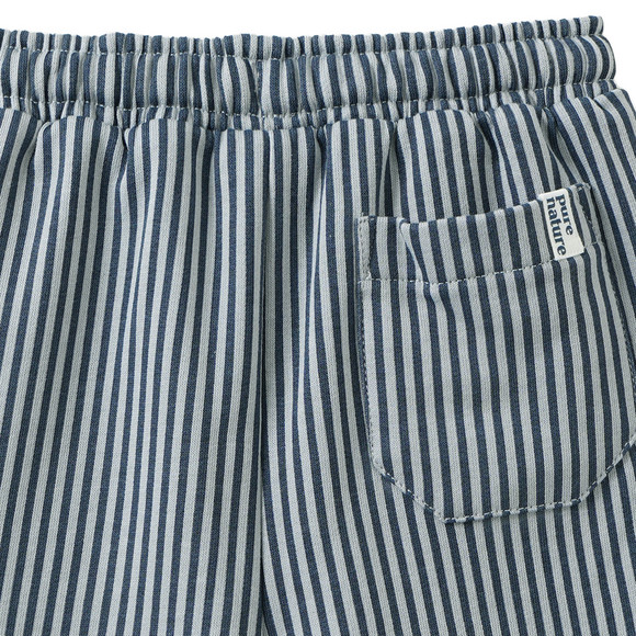Topomini Pure Collection Baby Joggingshorts mit Streifen